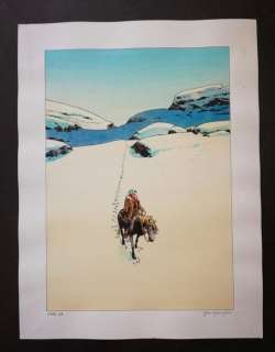 Marchand, Bruno - Dessin original en couleur - Jerry Spring - D’après Jijé - (2014) | Catawiki