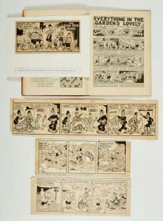 Laurel & Hardy original artwork of first title panel by George… | Comic Book Auctions ltd