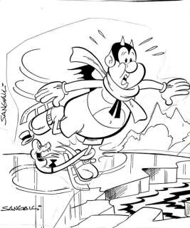 Geppo - Pierluigi Sangalli - original cover - artwork | Catawiki