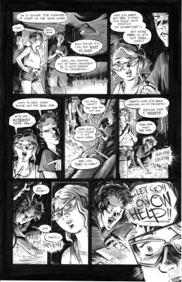 Nate Powell | Twilight Zone Issue 4 - Pg. 2 | Athenaeum Comic Art