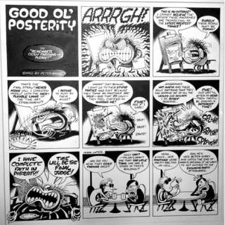 Peter Bagge | Good Ol’ Posterity | Comic Art Collective