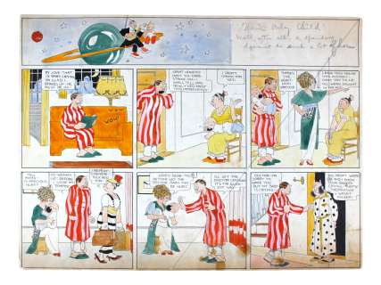 George McManus "Their Only Child" Sunday (c. | Weiss Auctions