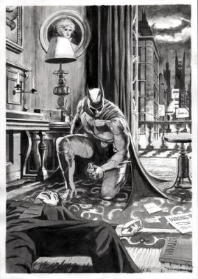 Batman Joker Maroni Family DC Comics 11x17 Original Art by Lucas Filappi | eBay US (Buy It Now)