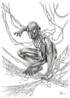 Spiderman II - Original Drawing - Mike Ratera - 42x30 cm - Autres | Catawiki