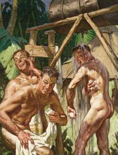 UNKNOWN ARTIST "It’s an Old American Custom: Keep Clean." | Swann Galleries