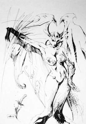 Wayne Robertson | Robertson - Satanika | ComicArtFans Classifieds