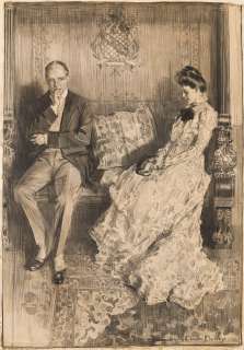 HOWARD CHANDLER CHRISTY (1872-1952) "She used to bore me awfully about you." | Swann Galleries