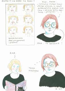 Olga Wrã³Bel | Mamo?! Co robi ta pani? (Natalia LL) | ArtKomiks Aukcje