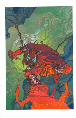 Shawn Crystal | Gunslinger Spawn #59 Cover C Halloween Monster Variant | Essential Sequential