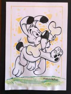 Francesco Barbieri - original illustr. "Idefix" - Page volante - EO | Catawiki