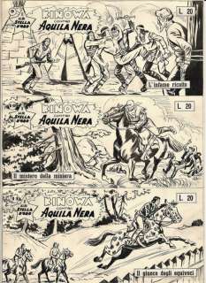 Kinowa s. II nn. 9. 10. 11 - Vittorio Coliva - 3x original cover - Page volante - EO - (1958) | Catawiki