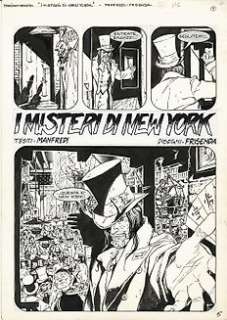 Magico Vento #91 - Pasquale Frisenda - original splash page - EO - (2004) 