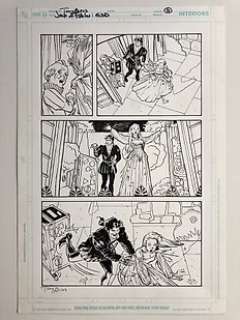 Jack of Fables # 21 page 6 - Original art   - by Tony Akins & Andrew Pepoy - Page volante - Art original - (2007) | Catawiki