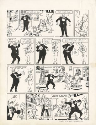 Van Den Boogaard | Léon-la-terreur fait des vagues | Galerie Champaka