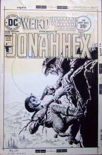 LUIS DOMINGUEZ WEIRD WESTERN #27 COVER Jonah Hex | Black Line Fever