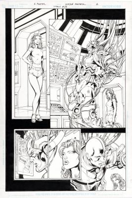 Howard Porter, Wayne Faucher | Titans #11 Story Page 1 Original Art (Dc, 2009) | ComicArtFans Classifieds