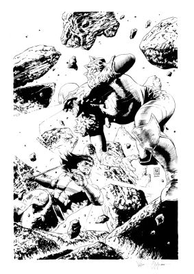Valerio Giangiordano | Savage Avengers #19 Original Cover Art | ComicArtFans Classifieds