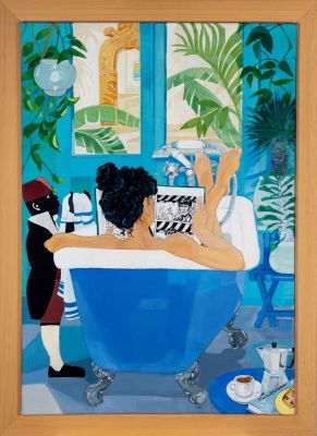 Lot 131 - Ghigliano Cinzia - "Leggendo Hugo Pratt", 2012 | Urania Casa d’Aste