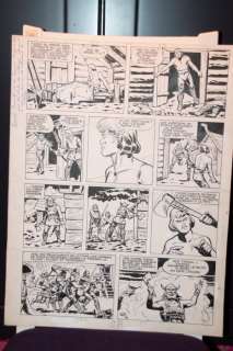 Sirius - Planche originale (p.28) - Les Timour T.14 - Le drakkar rouge - (1964) | Catawiki