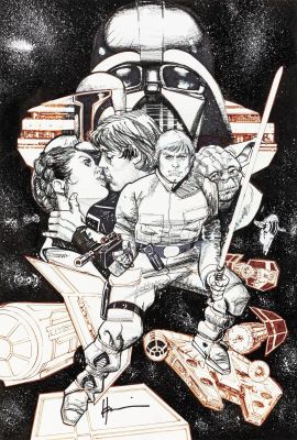 Howard Chaykin - Howard Chaykin - Star Wars Insider 122 Variant Cover 2010