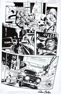 Gene Colan, Paul Neary | Daredevil #363 P10 - Gene Colan - Signed | ComicArtFans Classifieds