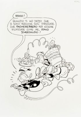 Lot 3 - Ziche Silvia - "Che aria tira a...Paperopoli ", 2023 | Urania Casa d’Aste
