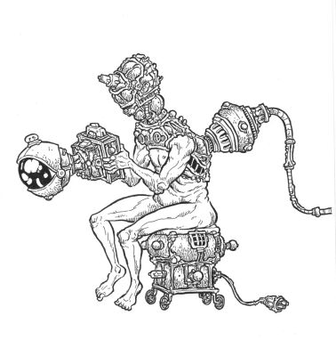 Hans Rickheit | Drawing 03 (Drawing 517) | ComicArtFans Classifieds