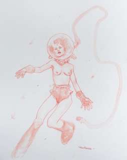 Original illustr. - No - matita cm 29,7x21 - Page volante (2017) | Catawiki