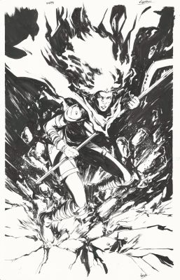Paolo Villanelli | X-Men #205 Variant Cover | The Green Room