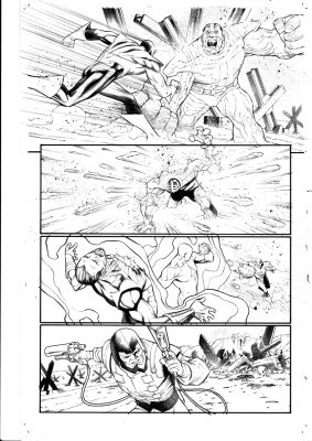 Carlos Pacheco, Mariano Taibo | Sinister Squadron #2, Page 15 | ComicArtFans Classifieds