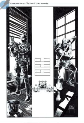 Chris Mooneyham | For Sale Chris Mooneyham G.I. Joe a Real American Hero Hama Files Edition #26 Cover | ComicArtFans Classifieds