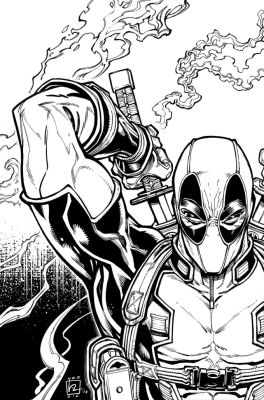 Chad Hardin | Wade Wilson #5 | More Great Art