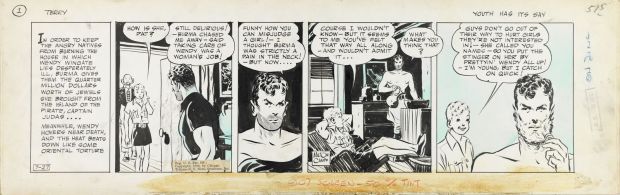 Lot 204 - Caniff Milton - "Terry and the Pirates - Youth has its say", 13358 | Urania Casa d’Aste
