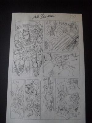 SILVER SURFER PLANCHE ORIGINALE SIGNEE BD COMICS GALACTUS | eBay Europe