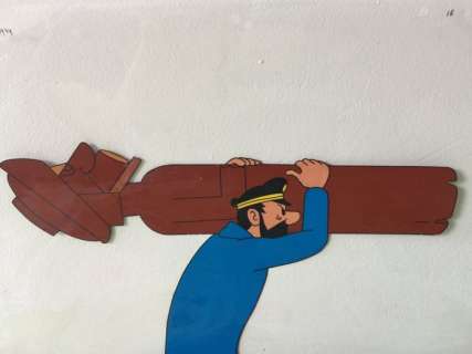 Kuifje, Tintin - Cellullo Belvision - Haddock et le fétiche - EO - (1963) | Catawiki