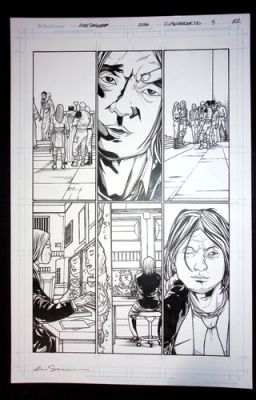 Defenders of the Earth: Dark Destiny #4 pg 22-Alex Sanchez Original Art MING | eBay US (Buy It Now)