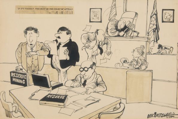 Lot 496 - Craig MacIntosh Star Tribune Comic Illustration | Revere Auctions