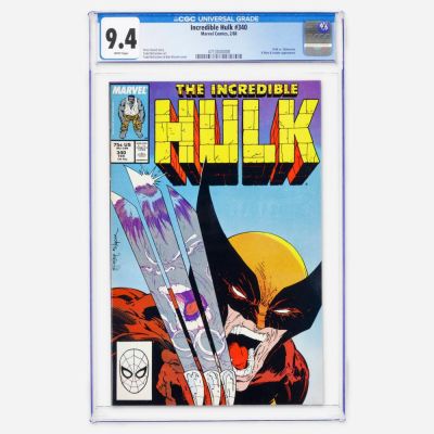 Marvel Comics Incredible Hulk #340 CGC 9.4 | Landry Pop Auctions