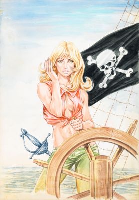 Angiolini Sandro - "Isabella - Nel covo del pirata", 1969 | Urania Casa d’Aste