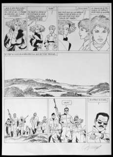 Renaud - Planche originale (p.40) - Jessica Blandy T.24 - | Catawiki