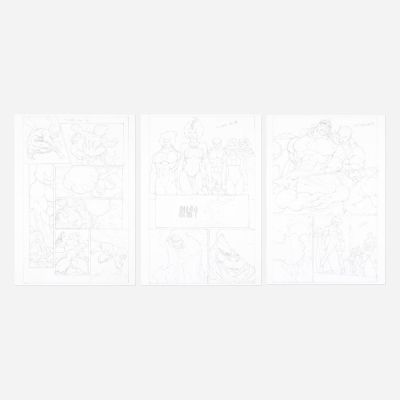 Lot 327 - Ed Benes, Thundercats: the Return #5 Story Pages 16, 19, and 21 Original Art (DC Comics/Wildstorm, 2003) | Landry Pop Auctions