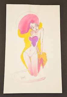 Barbucci, Alessandro - Dessin original couleur Sky doll - Pin Up (2005) | Catawiki