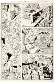 "AMAZING SPIDER-MAN" #210 COMIC BOOK PAGE ORIGINAL ART BY JOHN ROMITA JR. | Hake’s