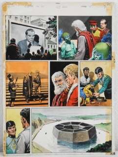 Lawrence, Don - Originele pagina - Trigië - De gestolen formule (The hydro man) - (1972) | Catawiki