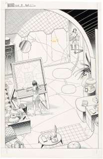 "MAGNUS, ROBOT FIGHTER" #18 COMIC BOOK PAGE ORIGINAL ART BY STEVE DITKO. | Hake’s