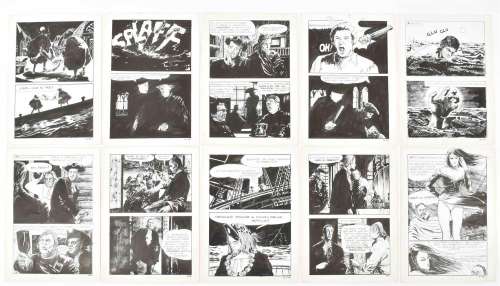 [ORIGINAL BOOK & COMIC ARTWORK] MANARA, M. (B. 1945). JOLANDA | Zwiggelaar Auctions