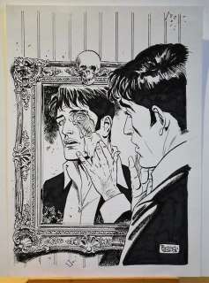 Dylan Dog - Cover Orig. Bruno Brindisi - Page volante - EO - (2013) | Catawiki