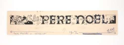 Marin Claude Bandeau... | MARIN Claude Bandeau titre pour un récit Le père Noël Mise... | Vermot et Associés