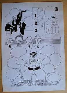 A. Micheluzzi - original page "Futuro Futuribile" - Page volante - EO | Catawiki