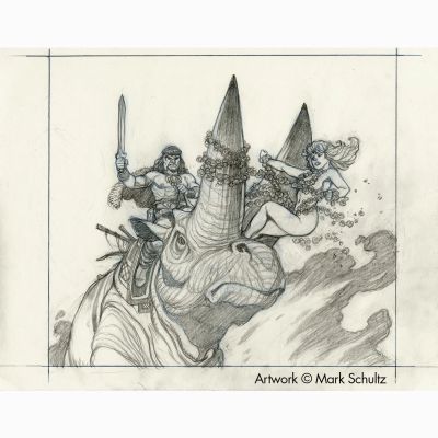 Mark Schultz | Arisnoitherium Preliminary | Flesk